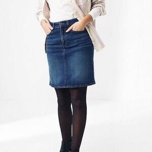 FatFace Blue Hope Denim Mini Skirt Size 30 Waist Summer Western Womens Vacation